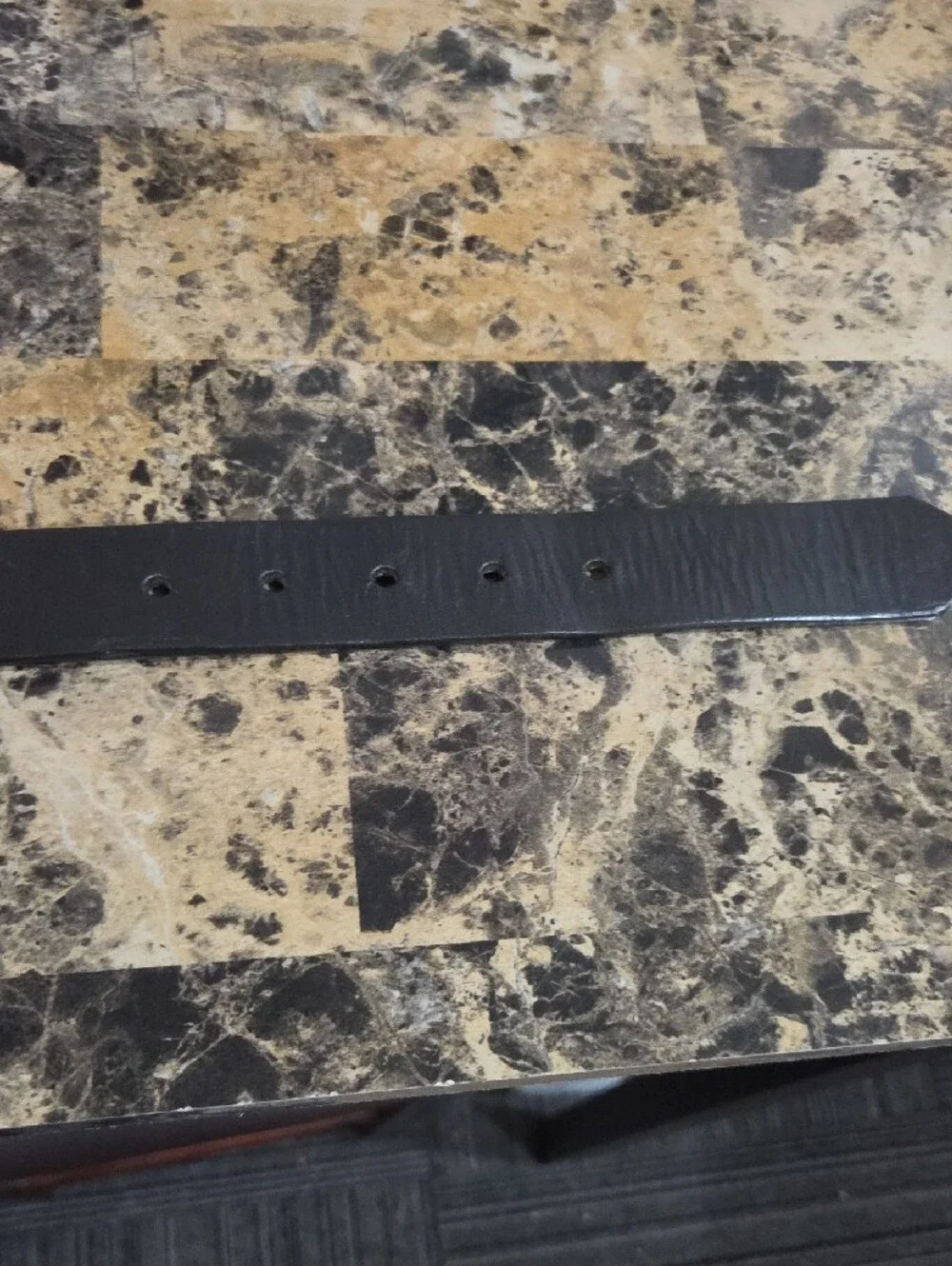 Harley-Davidson Br9wn Men's Leather Belt with Silver Buckle